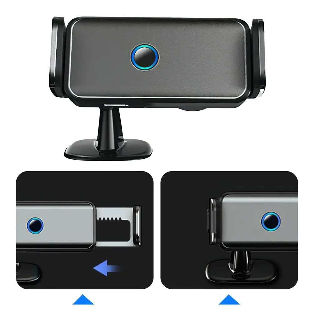 car mobile phone bracket intelligent double head ventilation clip automatic induction electric mobile phone bracket can rotate free global shipping