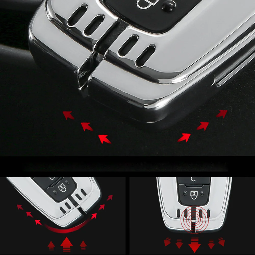 

Cover Key Case Protection For Toyota RAV4 2019 Accessories Replacement Zinc Alloy Durable
