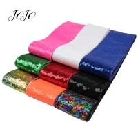 jojo bows 75mm3 50y wholesale sequin ribbons free fast shipping diy hair bows apparel sewing material home textile handicrafts