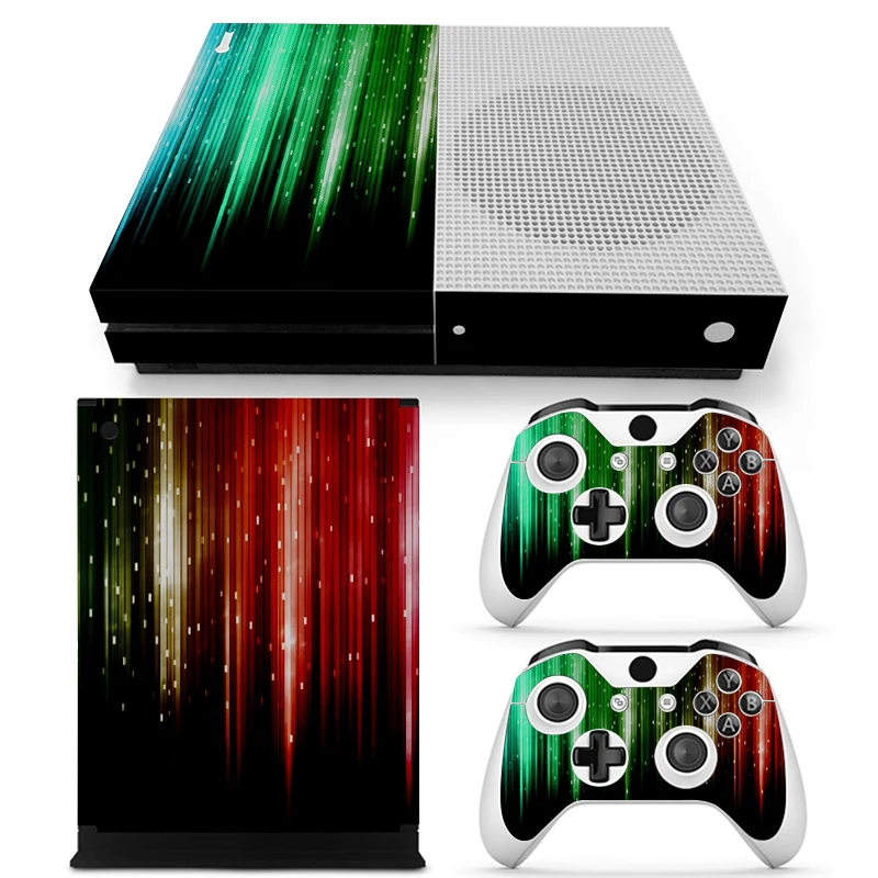 7 Для xbox ONE тонкая консоль Kinect и 2 контроллера виниловая наклейка для кожи защитная наклейка для xbox ONE - Цвет: 7