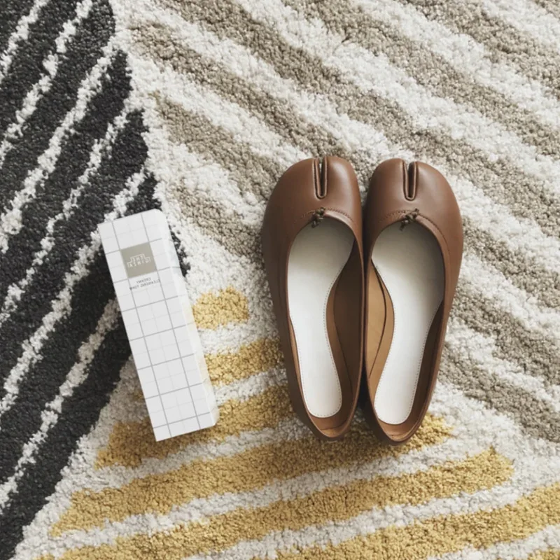 

Beige Heeled Sandals Female Shoes Loafers Slippers Flat Luxury Slides Black 2021 Genuine Leather Designer Soft Microfiber Casual