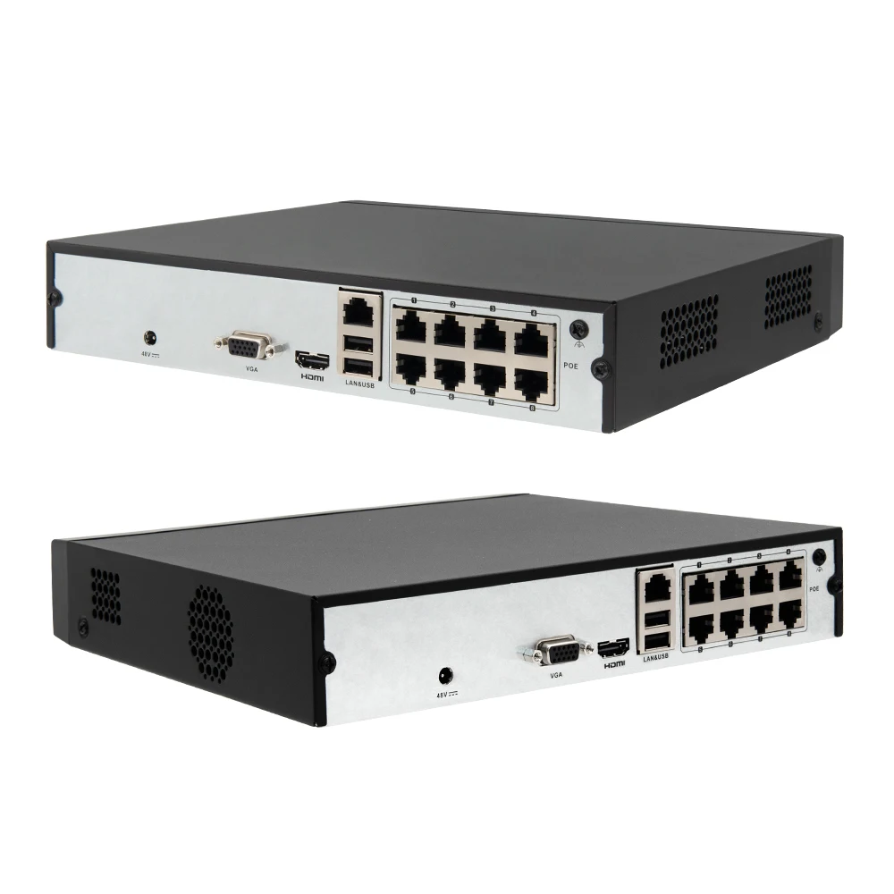 Günstig Hikvision Original NVR DS-7108NI-Q1/8 P/M 8CH POE NVR 6MP Ansicht 4MP Rekord H.265 + SATA Für POE IPC Sicherheit Netzwerk Video Recorder
