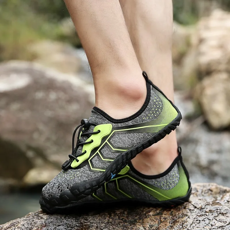 Мужские кроссовки легкие для походов альпинизма кемпинга на шнуровке спортивная