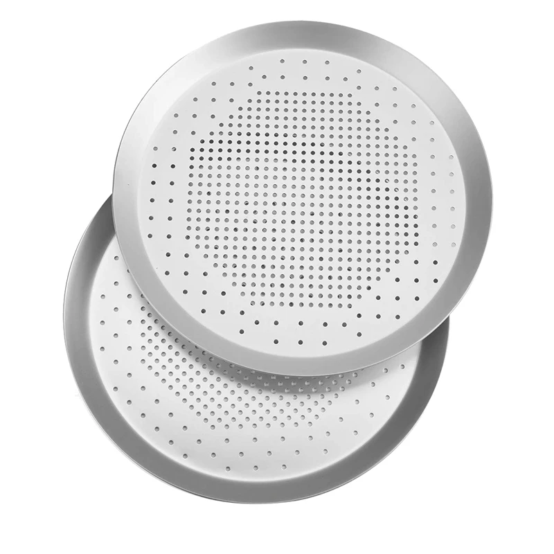 Противень для пиццы 9 дюймов с отверстиями 2 упаковки противень поднос духовки