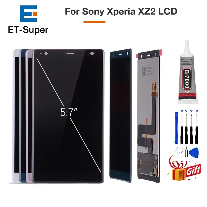 Оригинальный ЖК дисплей 5 7 дюйма для Sony Xperia XZ2 дигитайзер в сборе H8216 H8266 H8276 H8296