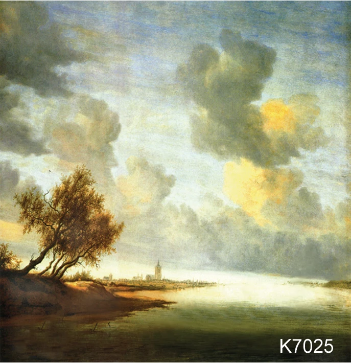 Муслиновый фон ручной росписи K7025, 10 футов х 20 футов, природный Живописный фон для фотосъемки, свадебный фон, Живописные фоны для фотосъемки