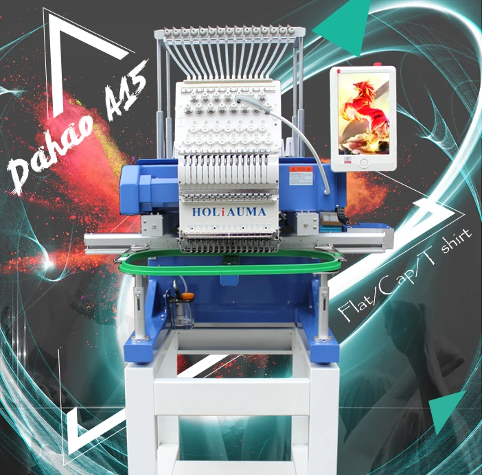 Такой же как у ricoma с одной плоской головкой|Машина для вышивания| |