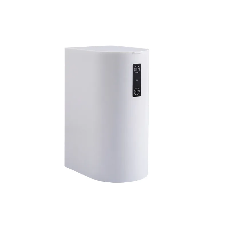 

2021 HOT Smart Mini dustbin rechargeable household desktop dustbin with lid Mini induction press creative dustbin