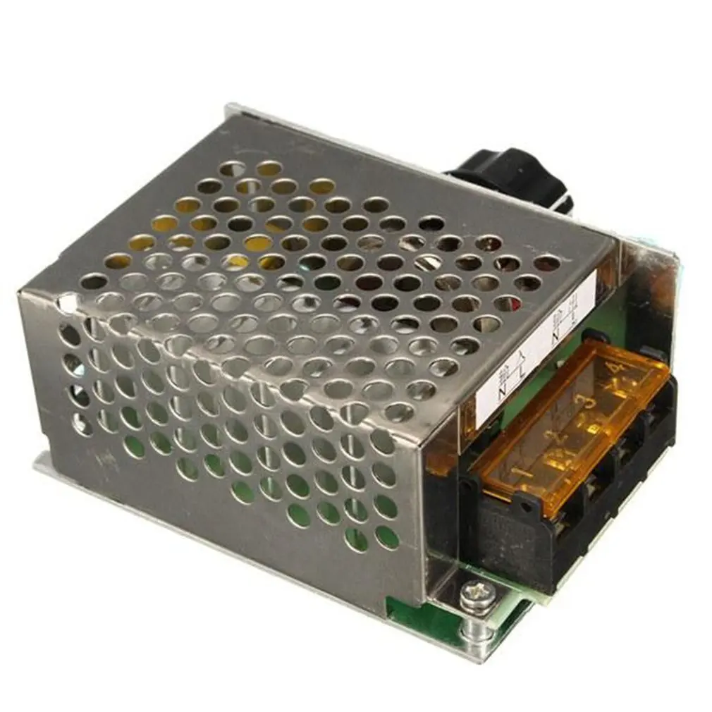 AC 220V 4000W SCR регулятор напряжения диммер электронный скорости