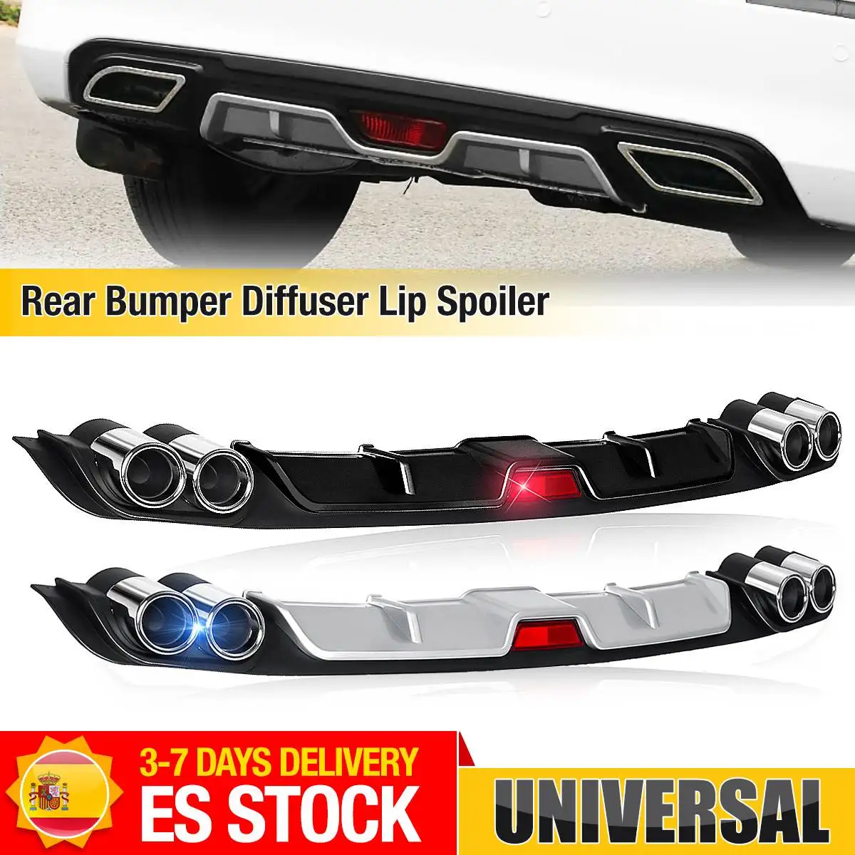 Universal Car Rear Bumper Diff	