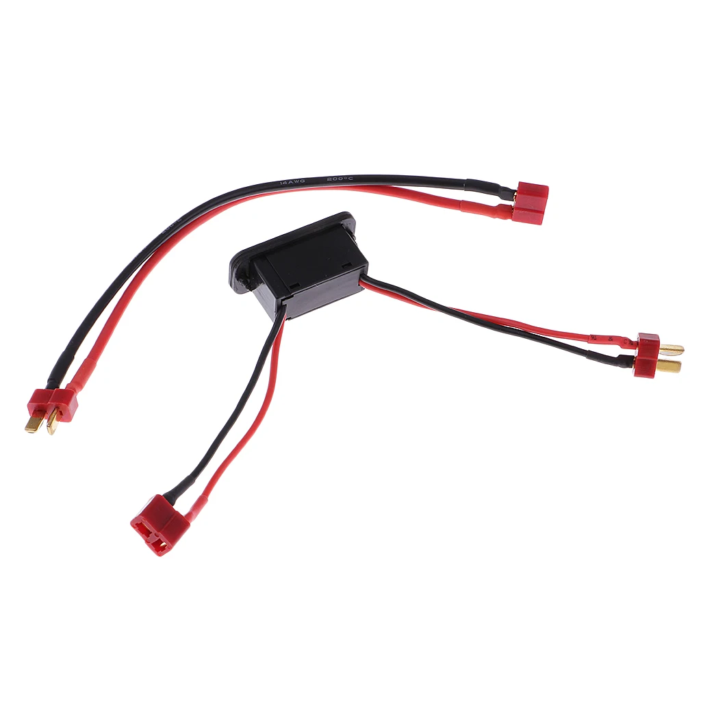 

T разъем для выключателя с удлинителем для батарей RC Lipo