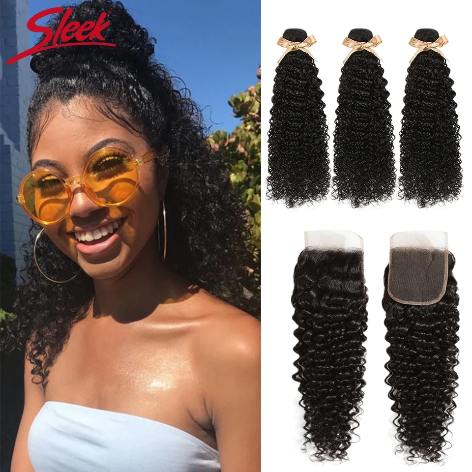 

Гладкие вьющиеся пучки с застежкой, 100% бразильские пупряди волос, 28-дюймопряди человеческих волос с застежкой, 3 пряди волос