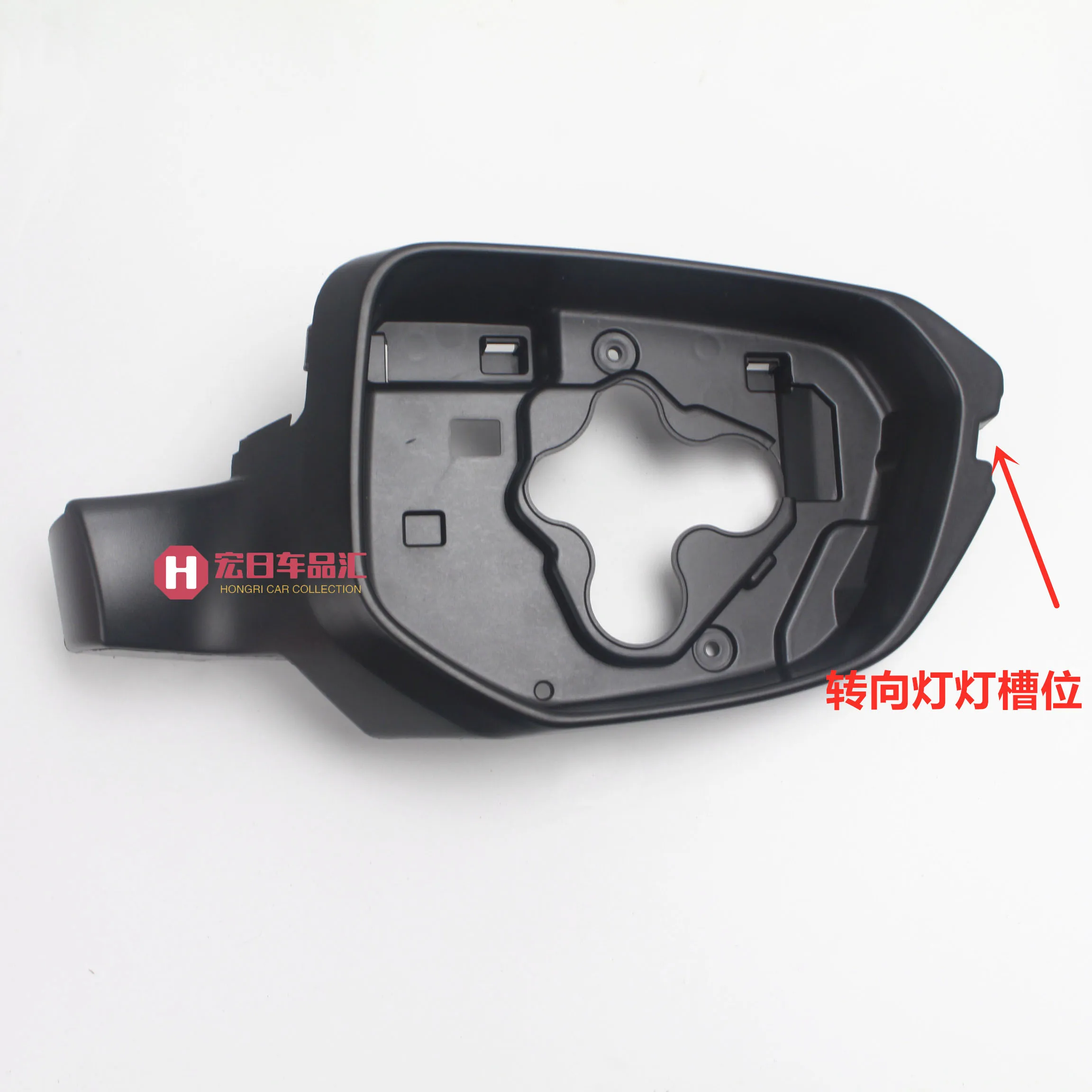 Side Mirror Frame Holder trim For Honda Civic 10th 2016 2017 2018 2019 2020 FC FK replace housing door wing mirror | Автомобили и