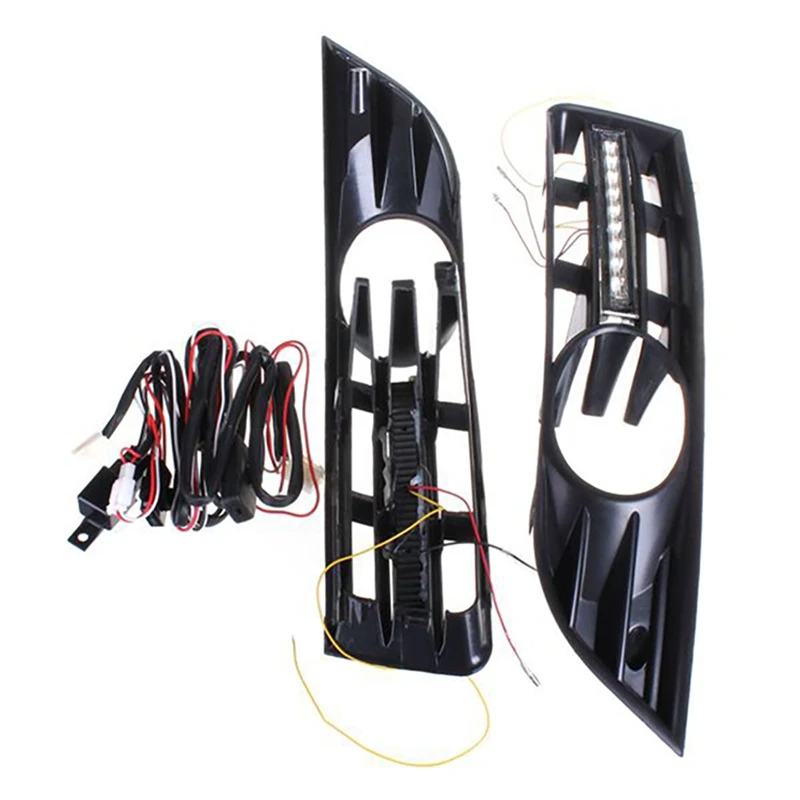 

Car LED DRL Daylight + Fog Lights + Harness Kit for Passat B6 2006-2010