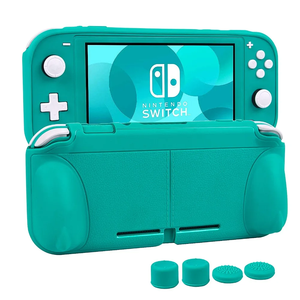 Мягкий ТПУ чехол CHINFAI для shand Switch Lite эргономичный Нескользящий Резиновый защитный чехол-подставка для NS Switch Lite мини-консоль
