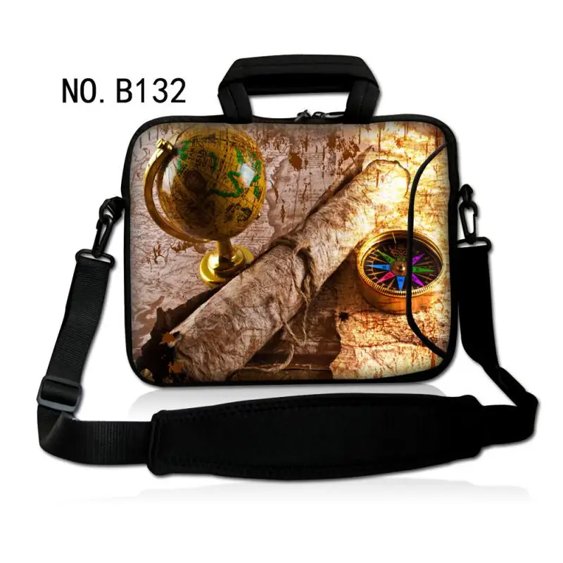 

Compass Map Laptop Bag Case women Laptop Handbags Sleeve Case Zipper Computer Sleeve Case For 13.3 14 15 15.6 Laptop PC Tablet