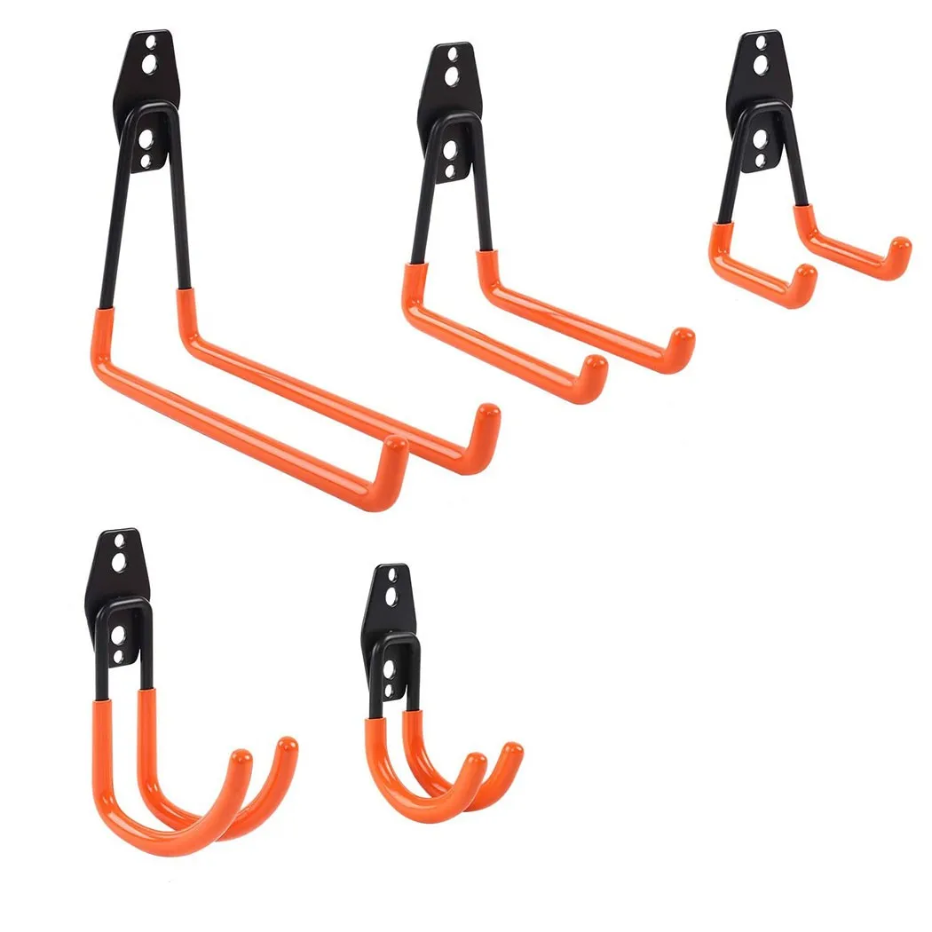 

1hook Wall Mount Garage Bike Hanger Hook Heavy Duty Metal Hooks Garden Organizer 2021 High Quality