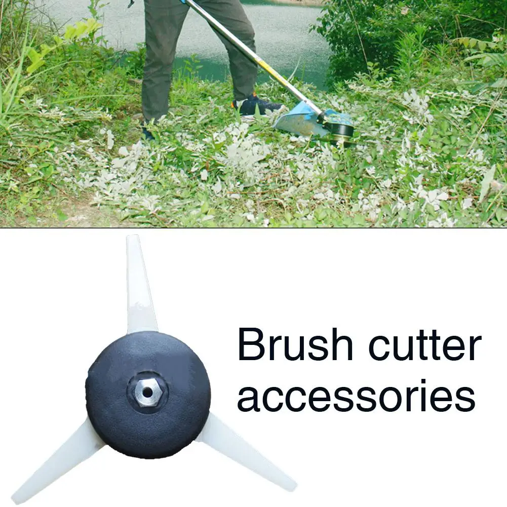 

For Strimmer 20 3 Garden Lawn Grass Trimmer Head With 3 Blades For Chain Mower Replacement Power Tool Accessory Universal