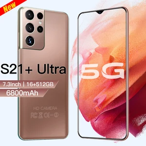 Global version S21 Ultra 16GB+512GB Android Smartphone 5G Networks GPS
24+48MP HD Camera Mobile phones 10 Core Cellphones