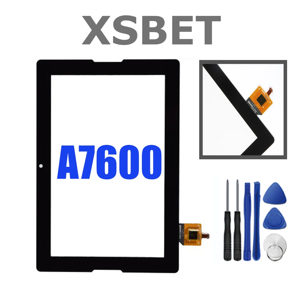 Сенсорный экран 10 1 дюйма для планшета Lenovo Tab A10 70 A7600 F Touch B0474 сенсорный с цифровым