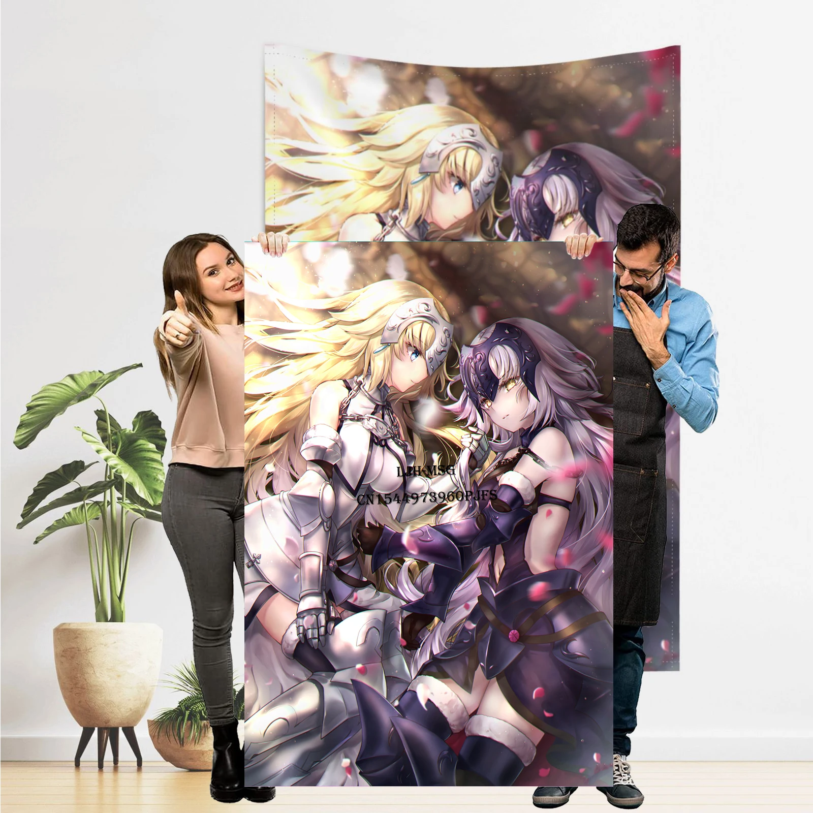 

Anime Tapestry Fate/Grand Order Art Large Poster Canvas Sexy Woman Bedroom Decor Wall Hanging Hentai Tapestry Room Decoration