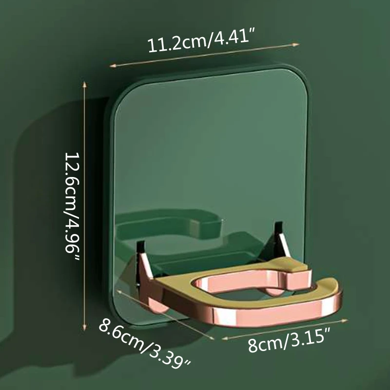 Держатель для сушилки волос складной держатель инструментов ванной гостиницы