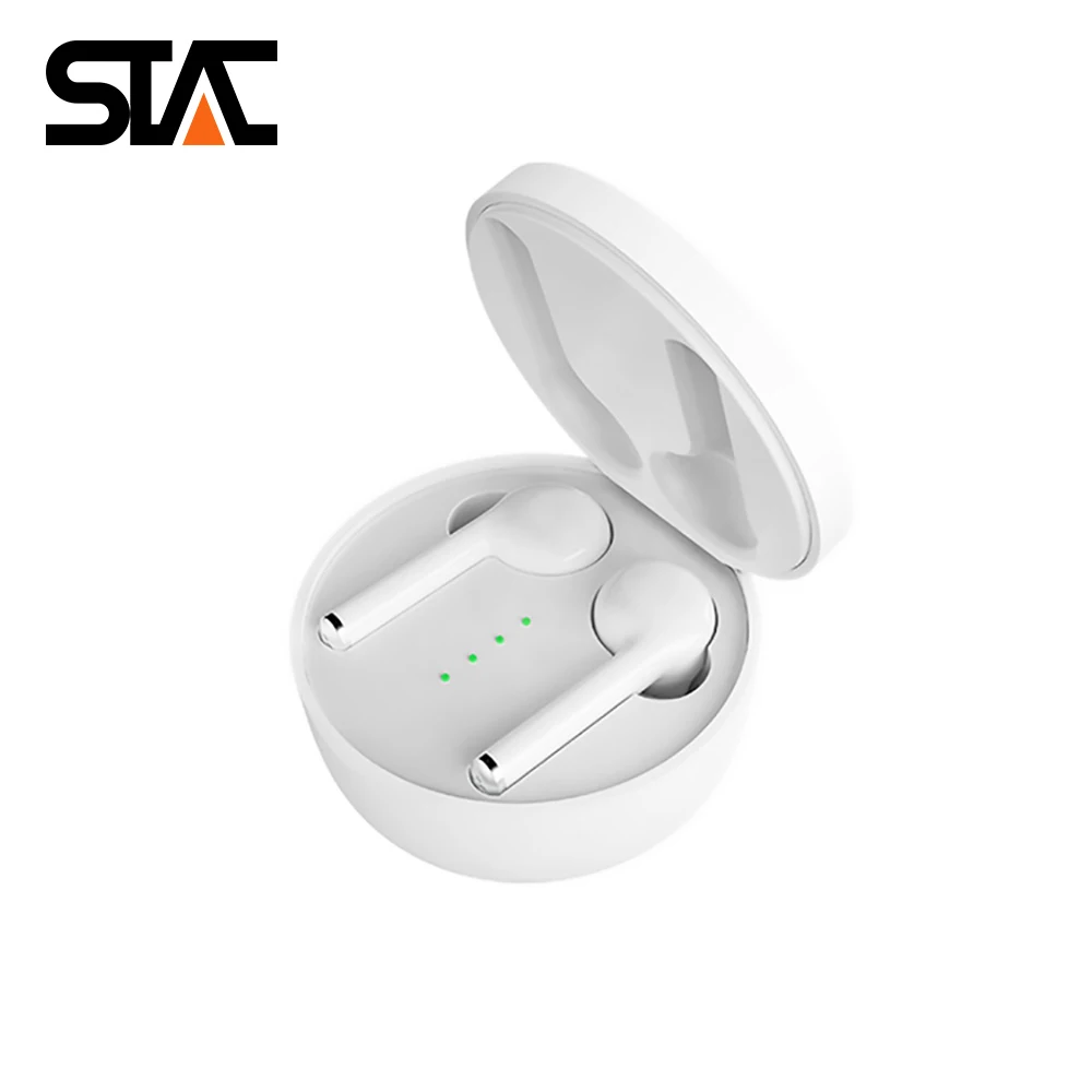 Bluetooth Беспроводной наушники TW40 спортивные Водонепроницаемый микрофон черный