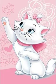 Disney аристократы Мари кошка настенная Картина на холсте скандинавские постеры и