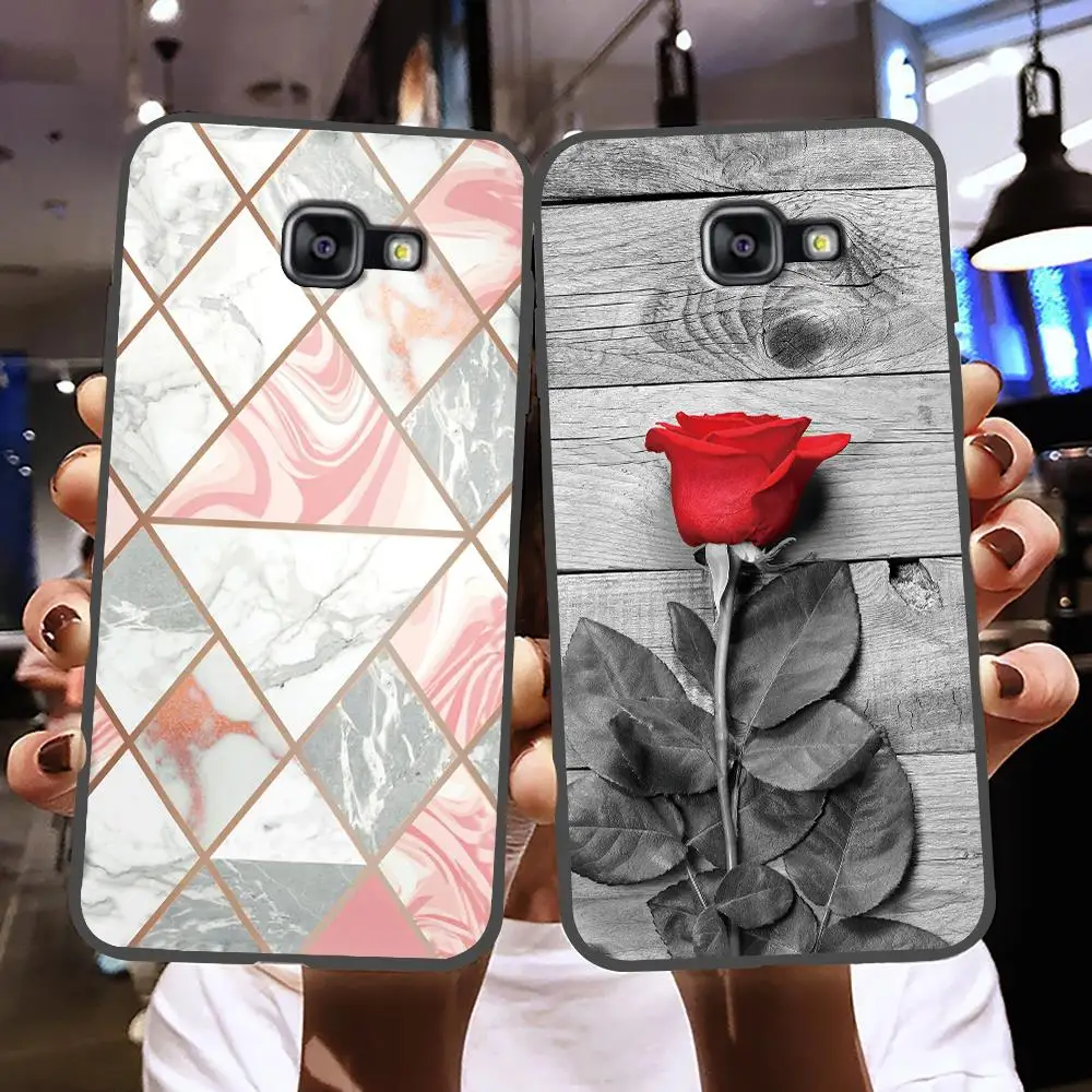 Силиконовый Модный чехол для телефона Samsung Galaxy A310/A3 2016/искусственный