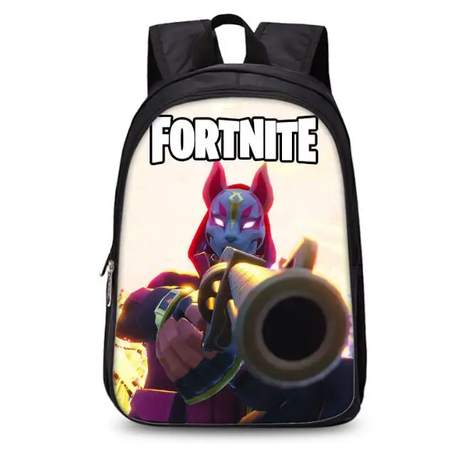 Детский Школьный рюкзак Fortnite с аниме-принтом водонепроницаемый для начальной