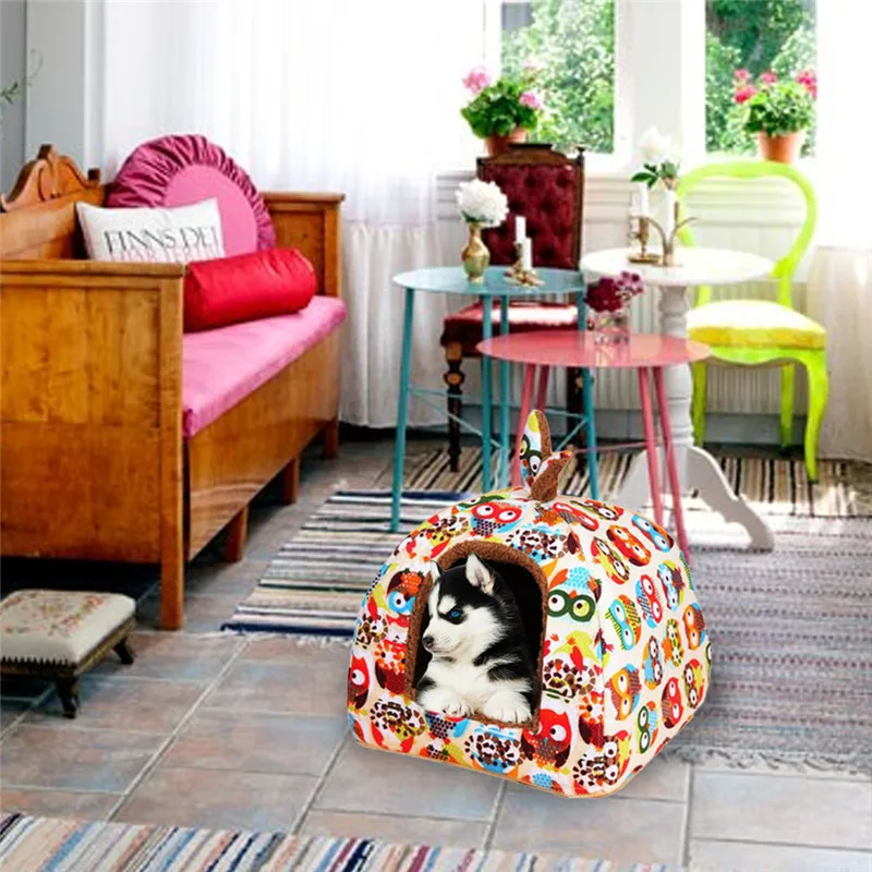 Собачий коврик для кровати мягкая собачка щенок кошки зимняя теплая кровать