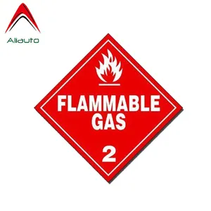 Предупреждение ющая наклейка на элемент легковоспламеняющихся газов, аксессуары из ПВХ для Toyota Rav4 Hyundai Accent Vw T5 Turk Vw T4,13 см * 13 см