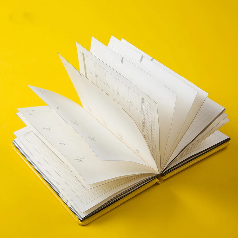 2020 планировщик мини карманный дневник кожаный ежедневник GTD A7 журнал расписаний