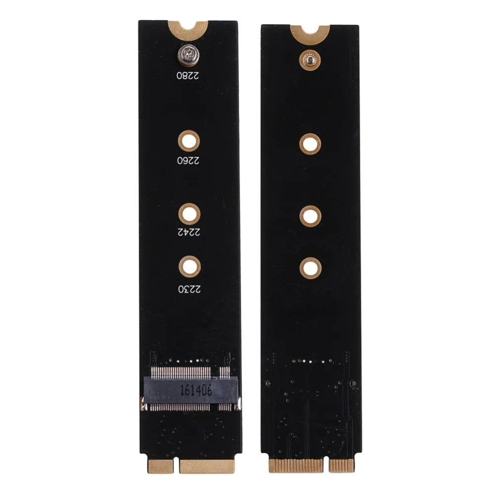 Карта адаптера на 7 + 17 PIN 64G 128G 256G 512G M.2 NGFF key B SSD для 2012 MacBook Air A1465 A1466 MD223 MD224 MD231 MD232 8