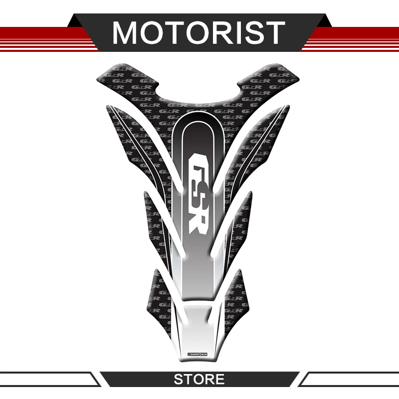 Мотоцикл 3D стикеры газовый Топливный бак масла fishbone наклейки украшения защитная