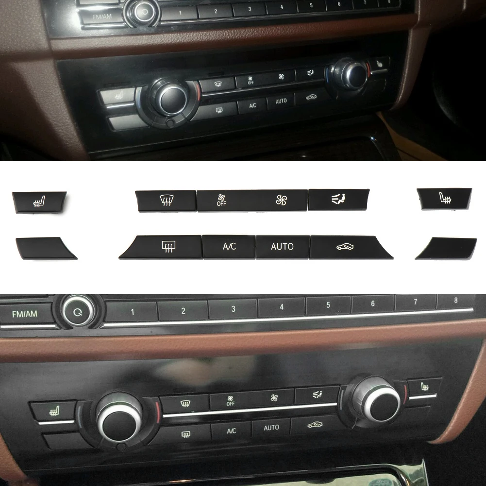Сменная панель для автомобильного A/C ключа панели BMW F10 520i 530i 535i F01 F02 F03 F04 730i 740i 750i X5