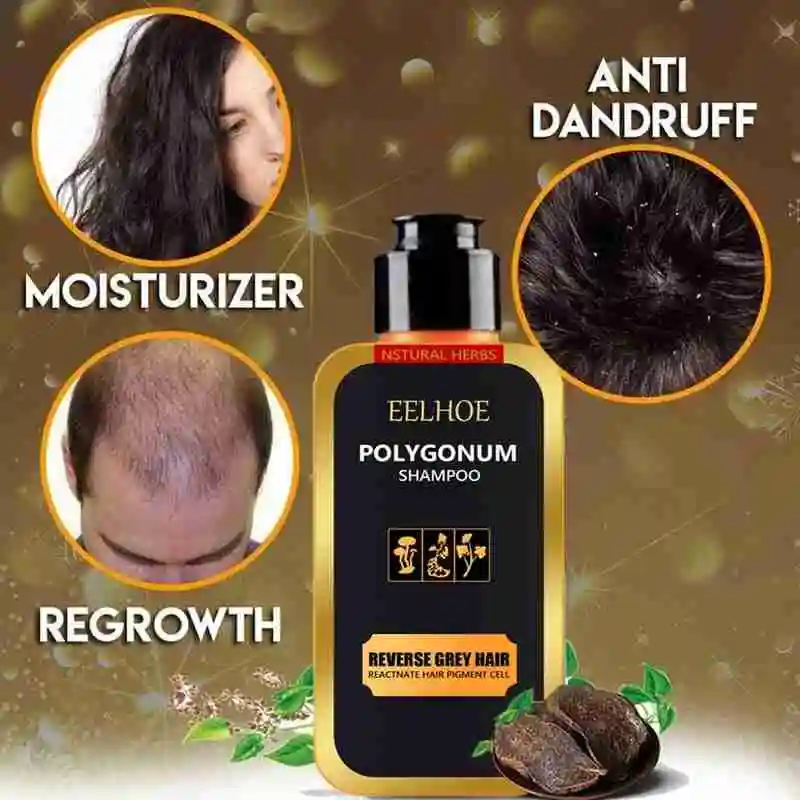 Шампунь для окрашивания волос Polygonum 100 мл затемнение натуральная быстрая краска