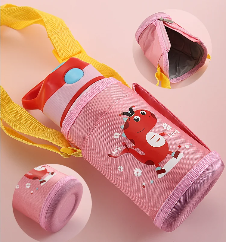 500 мл детская чашка для кормления с динозавром термос молока из нержавеющей стали