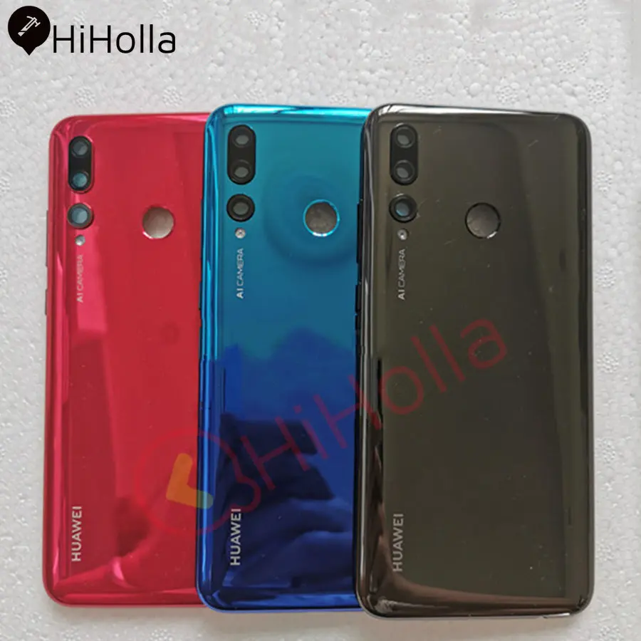Оригинальная задняя крышка для huawei P Smart+ Plus, крышка для батареи, задняя дверь, корпус, чехол P Smart+ Plus, замена