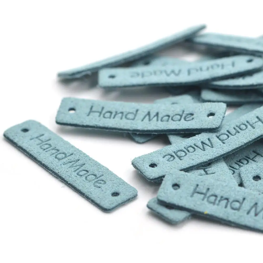 KALASO 20 шт. этикетки ручной работы для одежды синие аксессуары DIY материалы