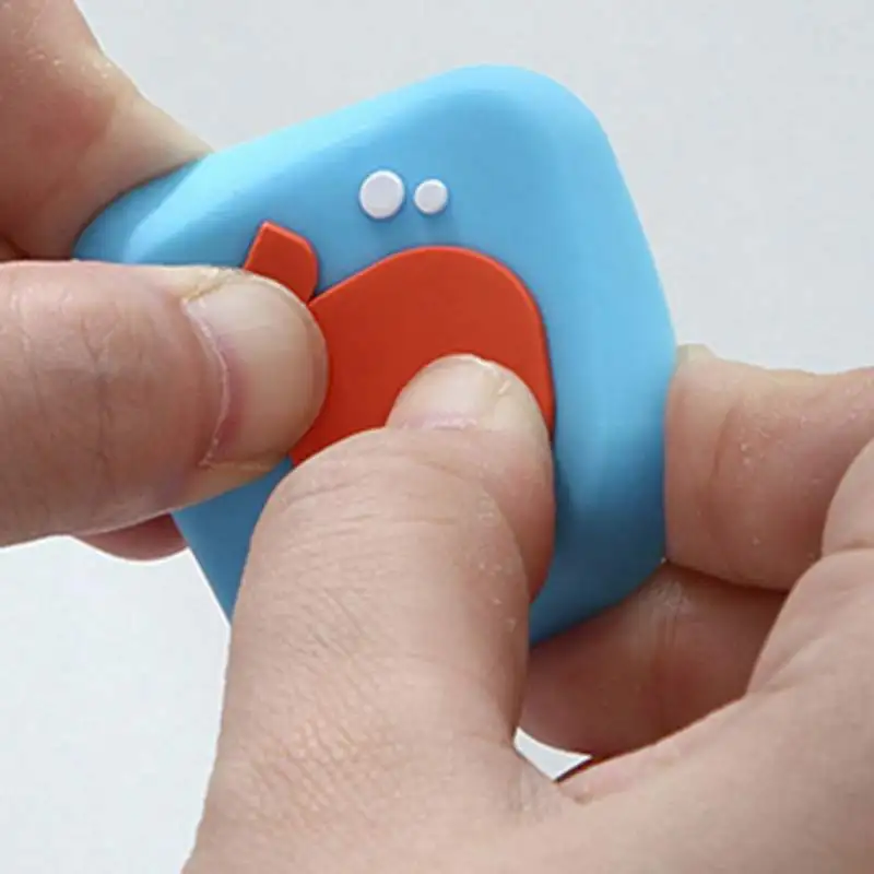 Силиконовый коврик настенные дверные бамперы мультяшная дверная ручка