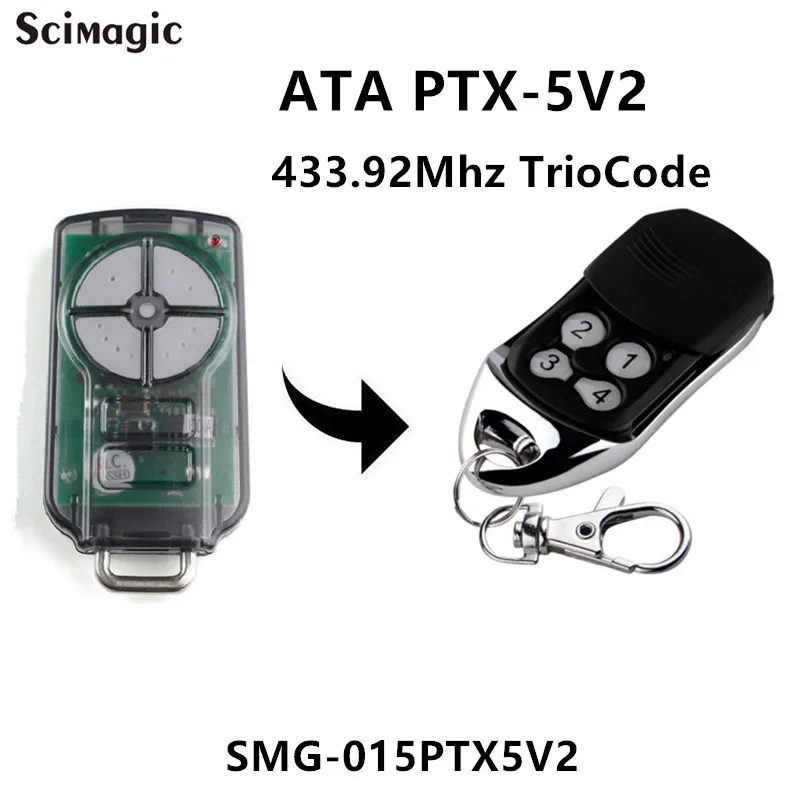 

Пульт дистанционного управления для ворот гаража ATA PTX-5V2 433,92 MHz