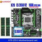 Материнская плата HUANANZHI X79 ZD3 с Xeon E5 2650 V2 2x8 ГБ = 16 Гб 1600 МГц 12800R DDR3 память ECC REG X79