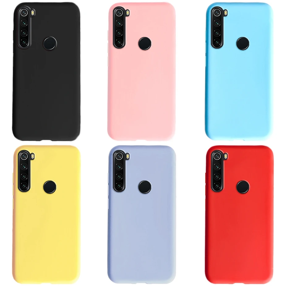 Милый тонкий чехол для Xiaomi Redmi Note 8 T мягкий силиконовый из ТПУ t Note8T бампер|Бамперы|