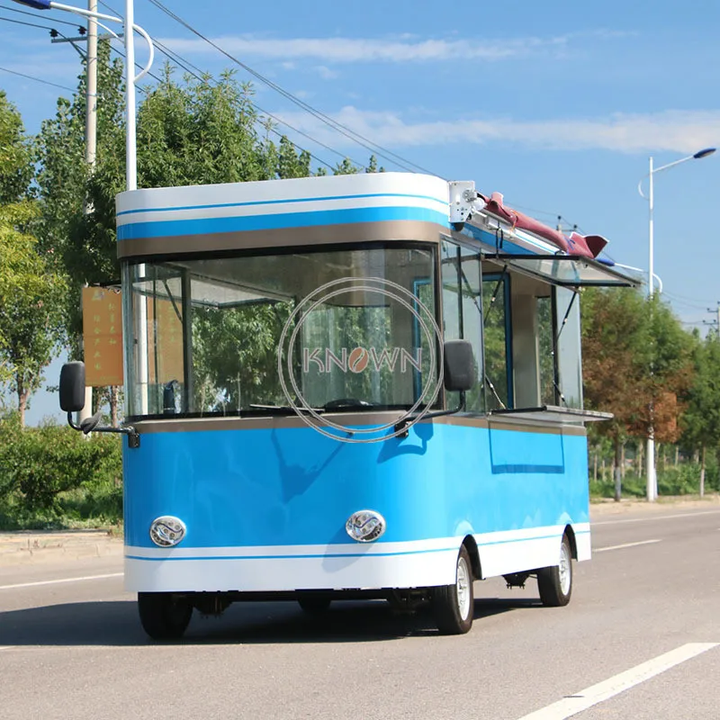 Мобильная тележка для еды 3 5 м электрическая кухни кофе бара пузырьков чая