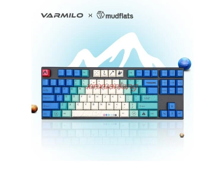 

Механическая клавиатура varmilo вершина VA87M R2 87 клавиш, проводная клавиатура PBT, переключатели Cherry MX Совместимость с Mac