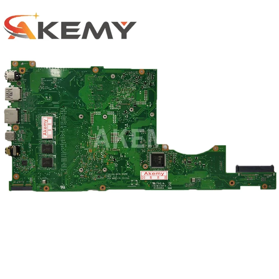 rev2 0 for asus vivobook s14 mainboard x411un x411unv x411ua x411u laptop motherboard motherboard i7 8550u 8gb ram mx150 gpu free global shipping