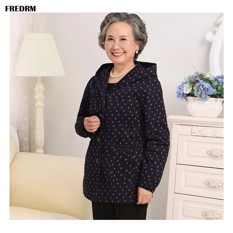 Женские хлопковые куртки FREDRM весенне осенние пальто для женщин среднего