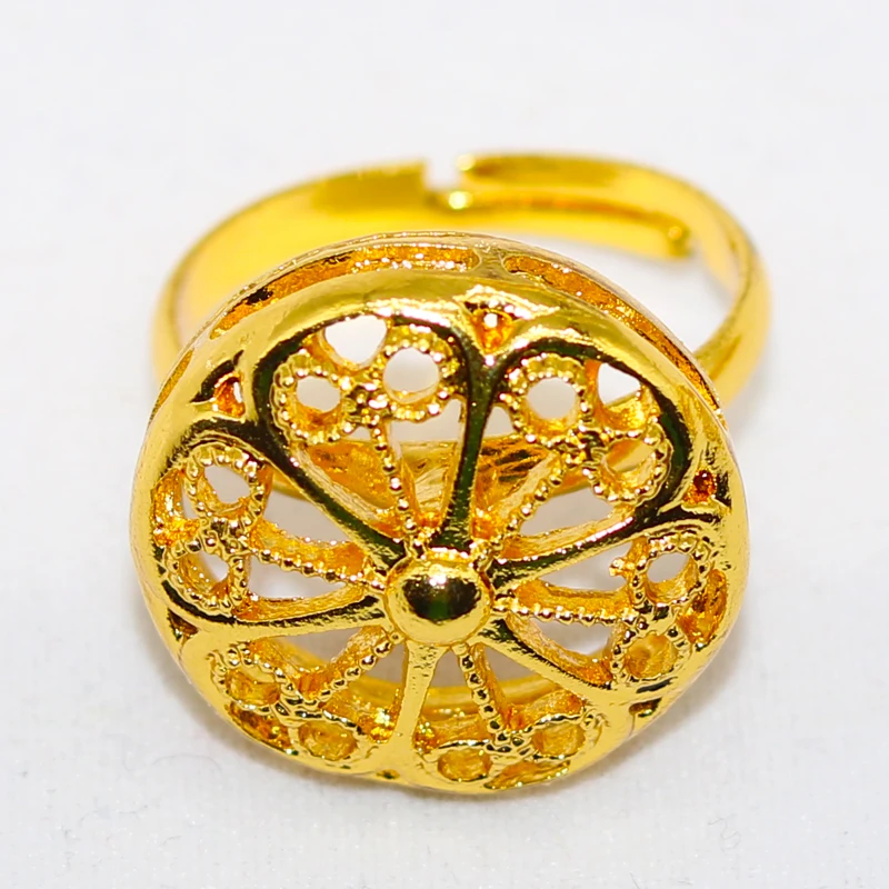 Эфиопия 24K универсальное Золотое женское ювелирное изделие Африканский