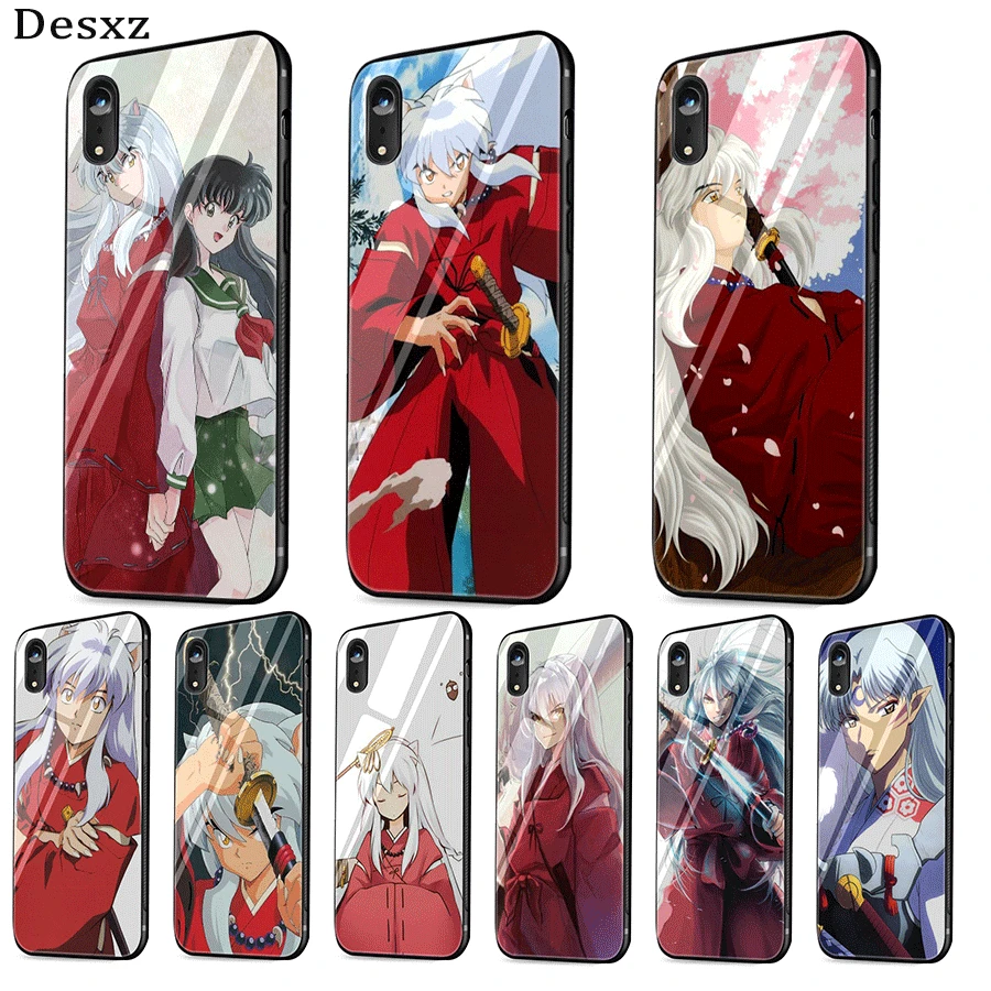 Anime Comic Inuyasha Tempered Glass phone case For iPhone 11 Pro Max SE 2020 6 6s 7 8 Plus X XS XR 5 5s Cover | Мобильные телефоны